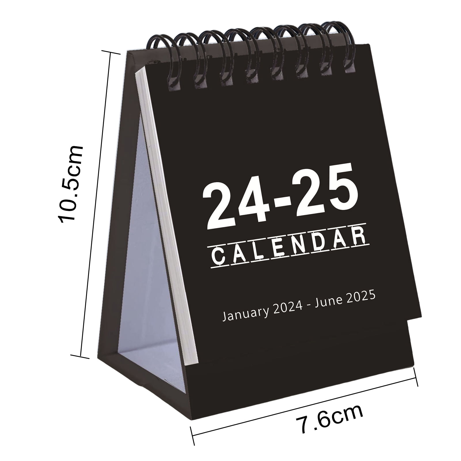 Large Desk Calendar 2024 2025 18 Month Desktop Calendar Runs - Temu