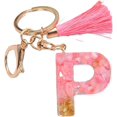 thumbnail image 1 of Letter Keychain,26 Letters A-Z Decorative Letter Keychain,Name Keychain for Women Girls Men Teenager Gift, 1 of 6