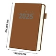 thumbnail image 3 of PALIFEUR Notebooks for School Supplies Weekly Planner Notebook Thickened Hardcover Notebooks for Work Business Office, 6x8 inch, 3 of 9