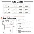 thumbnail image 3 of USSUMA USA Flag Print T-Shirts for Women Trendy Short Sleeve 4th of july Independence Day Dressy Blouse Casual Tops Summer Crewneck Women's Tunics Plus Size Shirt 2022, 3 of 5