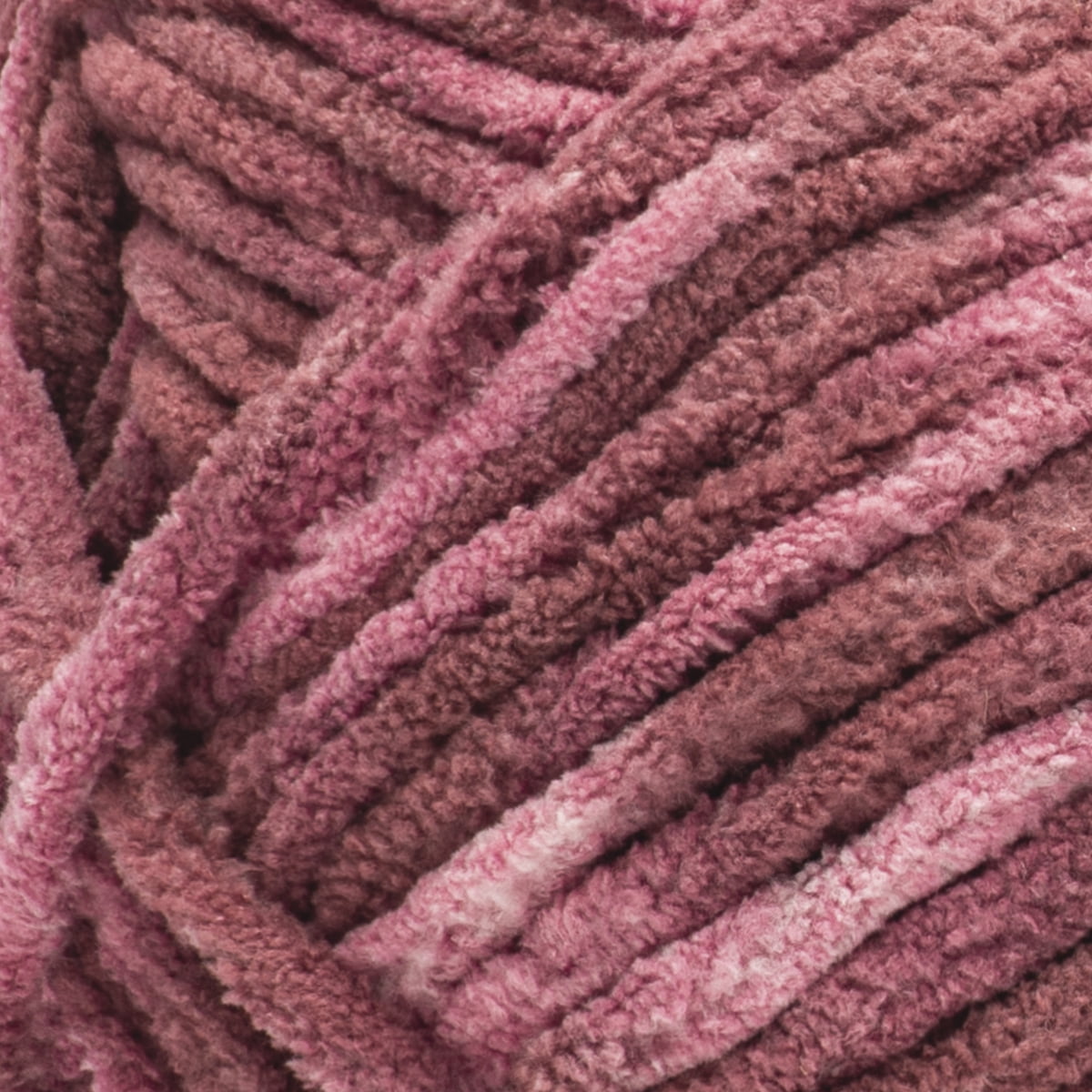 Bernat® Blanket Mist-ical™ #6 Super Bulky Polyester Yarn, Berry 10.5oz/300g 220 Yards