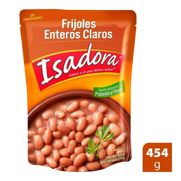 Frijoles claros Isadora enteros  454 g