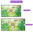 thumbnail image 5 of Beagle Hello Spring Time Flower Floral Nature Desk Mat Full Keyboard Mouse Pad Beagles Dog Lover Gifts Idea Large Mousepad - 02031, 5 of 5