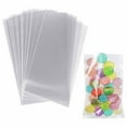 thumbnail image 3 of 200 X Clear Poly Bags Candy Treat Baggies Loot Party Favor Snack Storage 3"X5.5", 3 of 7