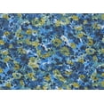 thumbnail image 2 of Zelouf Pebble Knit Print  , Sewing, DIY, Crafts Fabric by the Yard, 479 Blue/lime, 7 Yard, 2 of 2