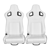 Universal Racing Seat with 165 Degree Adjustable Backrest High Quality Pvc Leather Comfortable Waterproof Design for Most Car Models