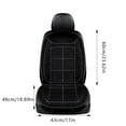 thumbnail image 3 of Dsscvnef Car Heated Seat Cushion Car Electric Heating 12v24v Seat Car Cushion Winter Plush Warm Heated Seat Cushion (note; Does Not Include Car Chairs), 3 of 3