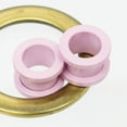 thumbnail image 5 of Plugs Matte Pastel Pink Screw Fit - Sold as a Pair Surgical Steel, 5 of 5
