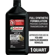Castrol Transmax ATF 4 Automatic Transmission Fluid, 1 qt (6 pack)