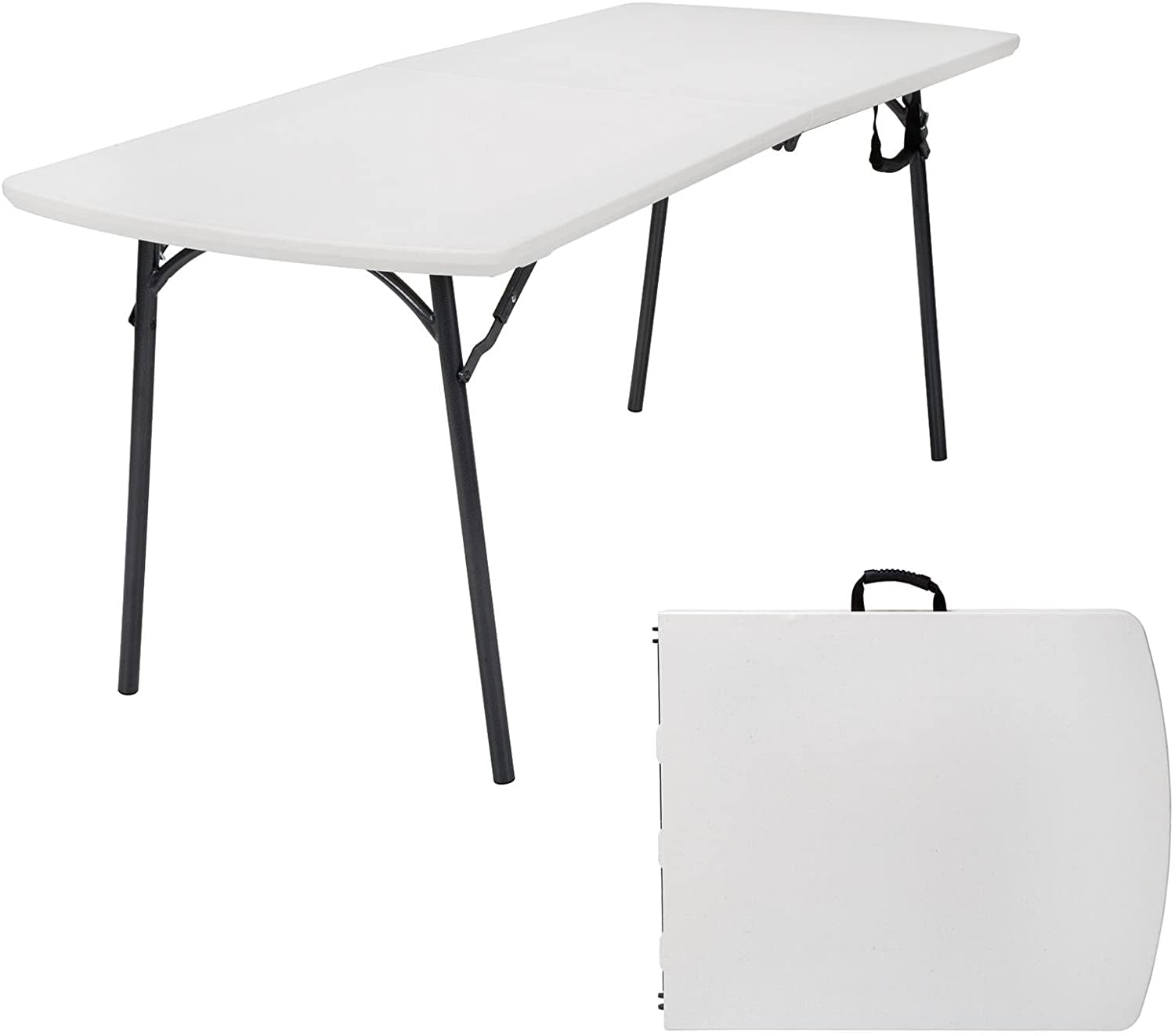 Cosco Products Diamond Series 300 lb. Weight Capacity Folding Table, 6