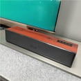 thumbnail image 3 of Wooden Bluetooth Speaker Bluetooth 5.0 USB Computer Desktop Speaker Soundbar 3D Stereo Sound Surround Loudspeaker Wired / Wireless Subwoofer Bar, 3 of 6