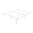 thumbnail image 2 of Mainstays 12" Adjustable Metal Platform Bed Frame, White, Twin - King, 2 of 8