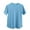 Blue, variant on Men's T-Shirts Mens Short Sleeve Button Down Shirts Crew Neck T Shirts for Men Mens Small Tshirts New Arrivals