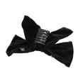 thumbnail image 3 of Unique Bargains Elegant Pearl Rhinestone Bow Hair Clips 2 Pcs Black Rhinestone Bow & Pearl, 3 of 5