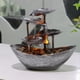 thumbnail image 2 of Yuarrent Exquisita fuente de de agua corriente de hoja de loto con luz nocturna LED que añade encanto al hogar Decoración del hogar oro, 2 of 6