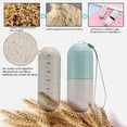 thumbnail image 3 of Pastillero de viaje de 7 días con moldura de cápsula única, fibra de grano a prueba de humedad, sin BPA, impermeable y portátil, 3 of 4
