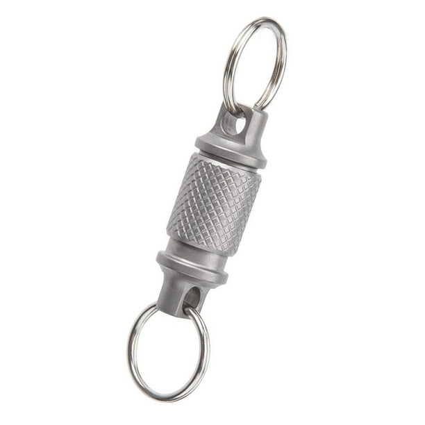 Car Key Chain Connector Double Purse Wallet End Keyring Hanging Portable  Keychain Metal Holder Removable Backpack Handbag Wallet DIY 
