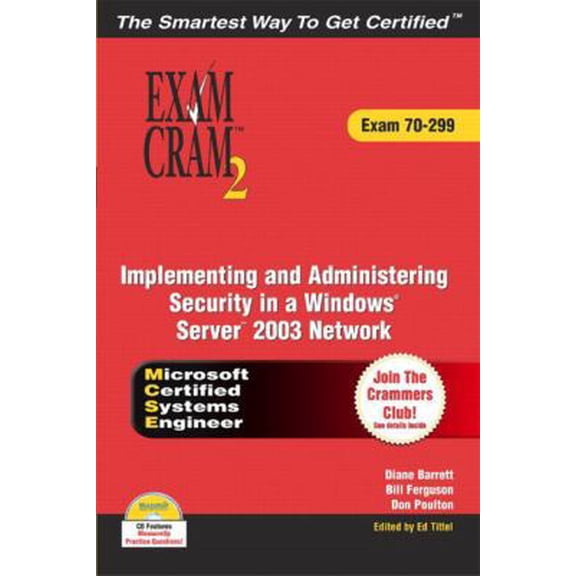 Pre-Owned Implementing and Administering Security in a Windows Server 2003 Network (Paperback) 078973138X 9780789731388