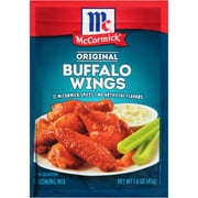 McCormick Original Buffalo Wings Seasoning Mix, 1.6 oz Mixed Spices & Seasonings