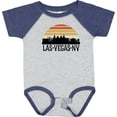 thumbnail image 3 of Inktastic Las Vegas Nevada Skyline Retro Boys or Girls Baby Bodysuit, 3 of 5