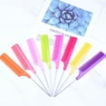 thumbnail image 2 of Tail Comb Plastic Portable Different Colors New-style Bright Exquisite Appearance Easy Installment Long Service Life Hair Picks Bone Color, 2 of 6