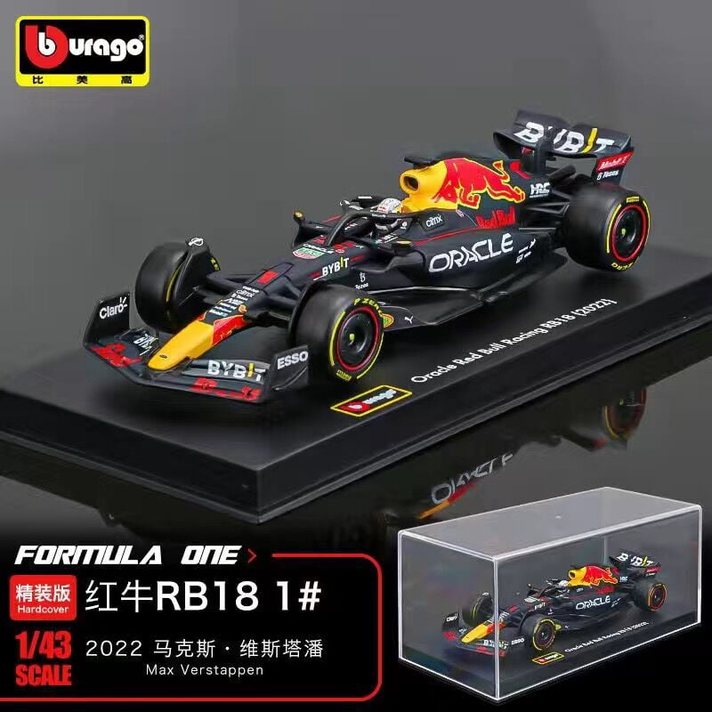 Bburago 1:43 2021 RedBell RB16B #33 Voiture de Formule 1 Turquie Statique Moulée sous Pression Véhicules Modèle de Collection Voiture de Course Jouets