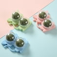 thumbnail image 5 of Bolas de hierba gatera para gatos, juguete de pared, paquete de 2, bola doble de hierba gatera para gatos, juguete masticable, juguetes giratorios para gatos de interior para limpiar los, 5 of 5