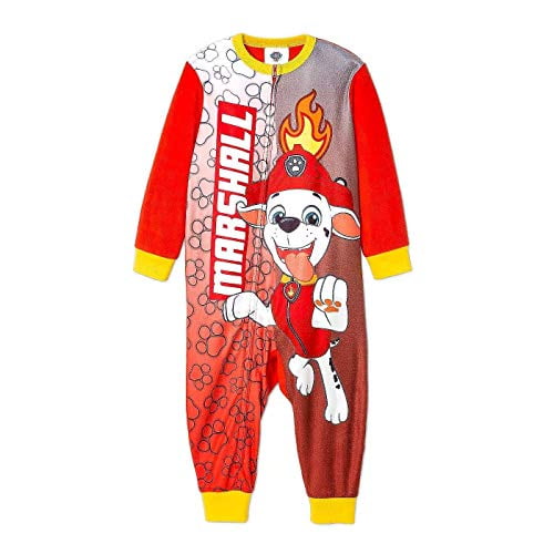 Paw Patrol Dalmatian Firefighter Dog Toddler Pajama Sleeper (Size 3T)