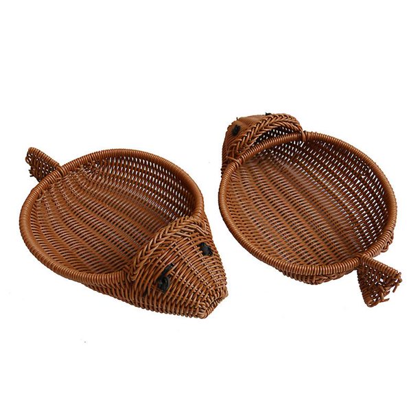 Cesta de aperitivos de mesa Cestas para regalos Cesta de almacenamiento de frutas vacía Cesta de frutas para fiestas Cesta de almacenamiento de frutas