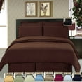 thumbnail image 1 of Microfiber Solid 3-Piece Duvet cover set, 1 of 1