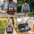 thumbnail image 2 of KUIFORTI Train Print Girls School Bag with Lunch Box Kid Backpack Set 4Pcs Bookbag Pencil Case Water Bottle Sleeve Suitable for Elementary Primary Middle School Back to School Supplies, 2 of 7