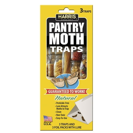 Harris Pantry Moth Traps 3 Pack (Best Way To Get Rid Of Pantry Moths)