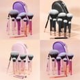 thumbnail image 5 of Drrntien Travel Cosmetic Beauty Tools 10pcs Makeup Brush Set for Elegant Application, 5 of 20