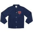thumbnail image 2 of Youth Wes & Willy  Navy Chicago Bears T Buck's Full-Snap Coaching Jacket, 2 of 3