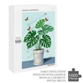 thumbnail image 6 of Wooden 1000 Piece Puzzle - Monstera Leaves, Beautiful Nature Jigsaw for Adults, Finished Size 20" x 30", 6 of 8