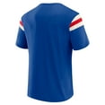 thumbnail image 3 of Men's Darius Rucker Collection by Fanatics Royal Buffalo Bills Distressed Throwback Shoulder Stripe T-Shirt, 3 of 6