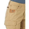 thumbnail image 3 of Pantalón cargo Wrangler Riggs Workwear para mujer Ranger Golden Khaki, 3 of 5