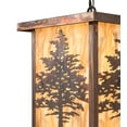thumbnail image 3 of Meyda 190096 14 in. Tamarack Pendant - Vintage Copper, 3 of 7