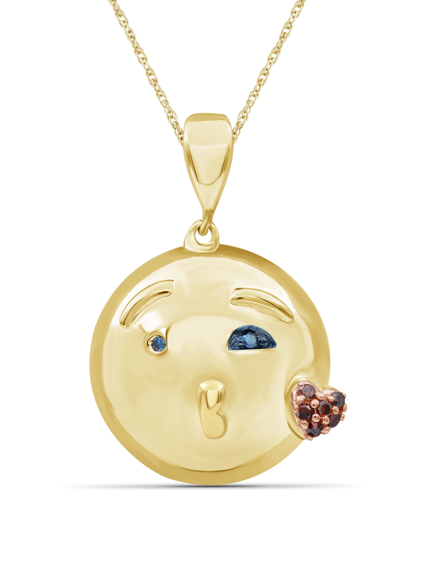 Silver Emoji Pendant 
