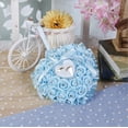 thumbnail image 7 of SPRING PARK Heart-shape Rose Flowers Ring Box Wedding Jewellery Case Rings, 7 of 7