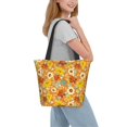 thumbnail image 6 of Bingfone Daisy maple fall Women Shoulder Tote Bags Casual Bag Ladies Shopping Handbag, 6 of 6