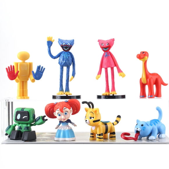 Nouveau Modèle de Figurines de Jeu de Critters Souriants Multiples de 10 cm en PVC Catnap Figurine d'Anime Modèle Cadeaux d'Anniversaire Jouets Décoration de Table