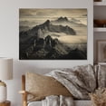 thumbnail image 2 of Designart "Majestic Mountains in Thailand" Landscapes Print on Natural Pine Wood, 2 of 5