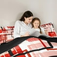 thumbnail image 5 of Castle Fairy Geometric Rectangle 2Pcs Bedding Comforter Set for Teenagers,Abstract Minimalist Twin Comforter Sets,Vintage Aesthetic Breathable Bedding Set,Microfiber Bedroom Decor, 5 of 8