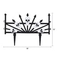 thumbnail image 4 of Plastic Skull Fence Yard Stake, Black and White, Halloween by Way To Celebrate, 4 of 9