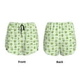 thumbnail image 6 of Goofa Green Avocado Printed Women 2 in 1 Running Shorts,Quick Dry Athletic Workout Shorts,High Waisted Athletic Shorts with Liner Pockets-Small, 6 of 9