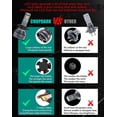 thumbnail image 4 of Bombillas LED H7 H18 de CHOPDARK, 110 W, 3000 lm, 6500 K, luz blanca fría, 4 of 7