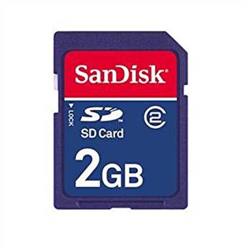 SanDisk 2 GB Class 2 SD Flash Memory Card SDSDB2048A11