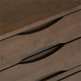 thumbnail image 4 of Home Square 2-Piece 22 " Square Modern End Side Table Set in Walnut Brown, 4 of 6