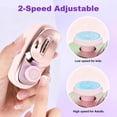 thumbnail image 4 of Electric Smart Nail Clippers for Adults Seniors, 2026 New 2 Speeds Power Automatic Nails Trimmer with Polisher, Light, Clip Storage, Rechargeable Toenail Clippers for Thick Toenails, 4 of 6